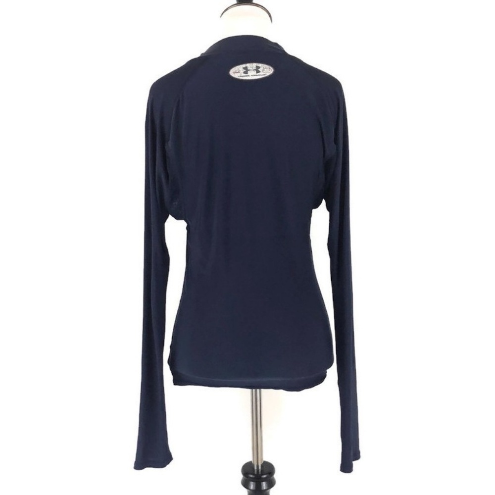 Under Armour Men's S Small T-Shirt Base Layer Mock Collar Underarm Ventilation - Picture 4 of 6